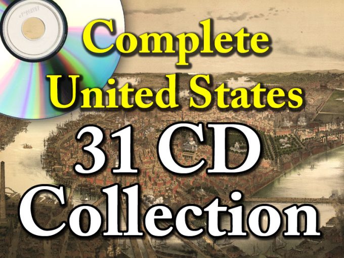 Entire United States - 31 CD set