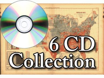 Historic US Atlas Collection - 6 CD set