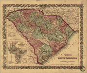 56 Rare Civil War Maps of South Carolina