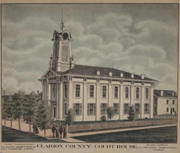 1877 Caldwell's Illustrated Historical Combination Atlas of Clarion County, Pennsylvania