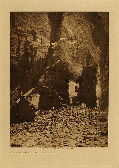Antelope ruin (Cañon del Muerto) 1906