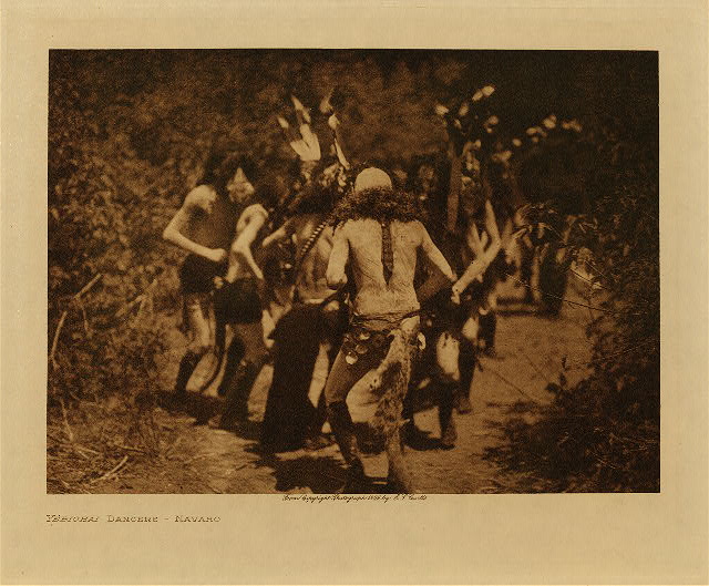 Yebichai dancers (Navaho) 1906