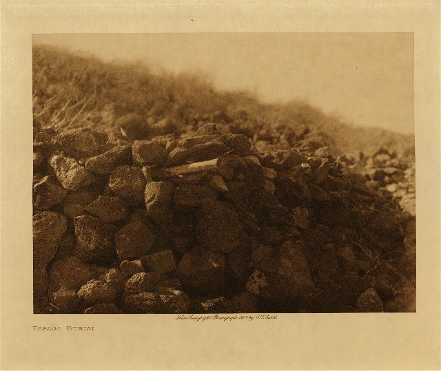Papago burial 1907