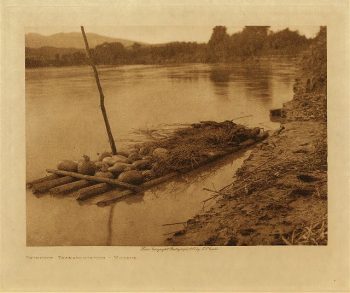 Primitive transportation (Mohave) 1907