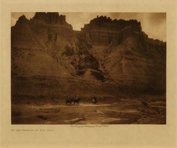In the shadow of the cliff 1905