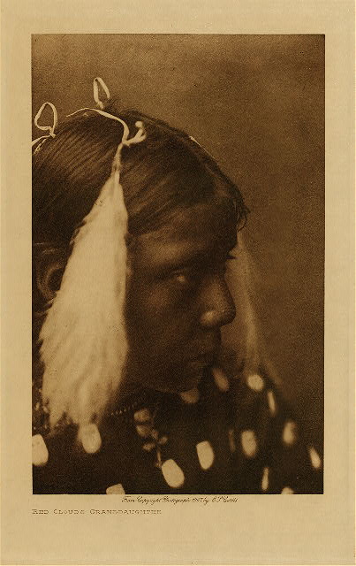 Red Cloud's granddaughter 1907