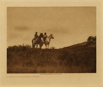 Big Road's twin daughters (Ogalala) 1907