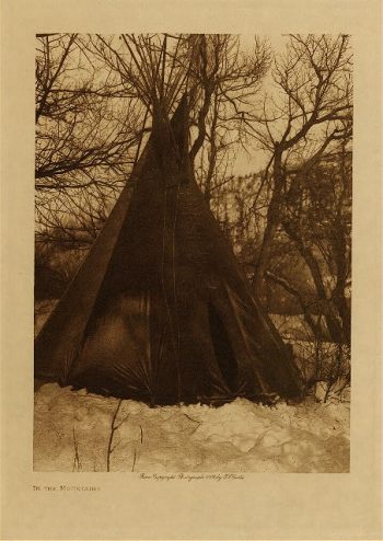 In the mountains 1908