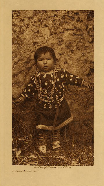 A baby Apsaroke 1908