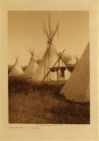 Medicine tripod (Apsaroke) 1908