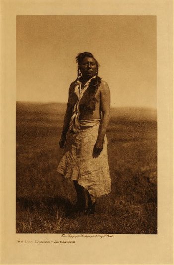 The sun dancer (Apsaroke) 1908