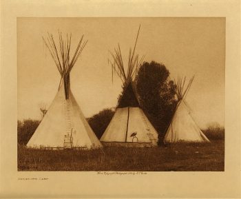 Apsaroke camp 1908