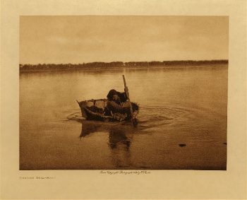 Mandan bull-boat 1908