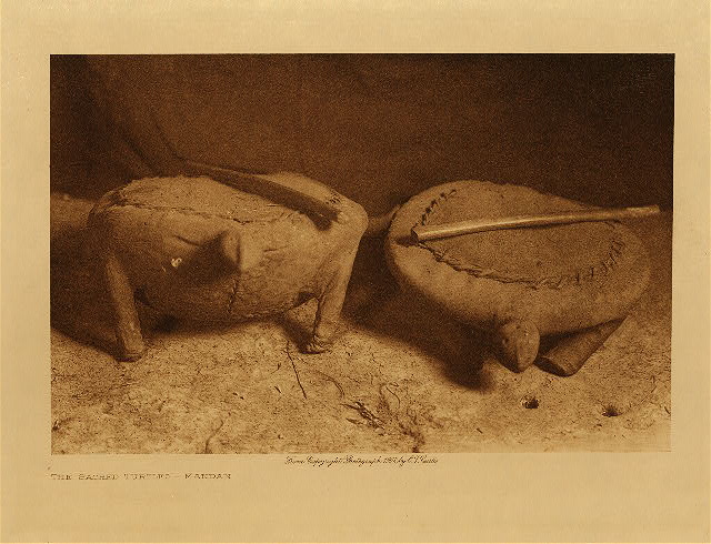 The sacred turtles (Mandan) 1908