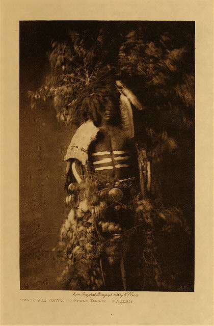 Ready for Okipe buffalo dance (Mandan) 1908