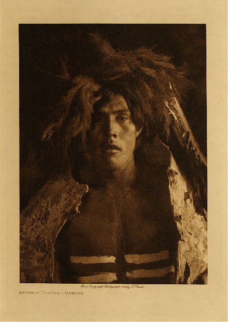 Buffalo dancer (Mandan) 1908