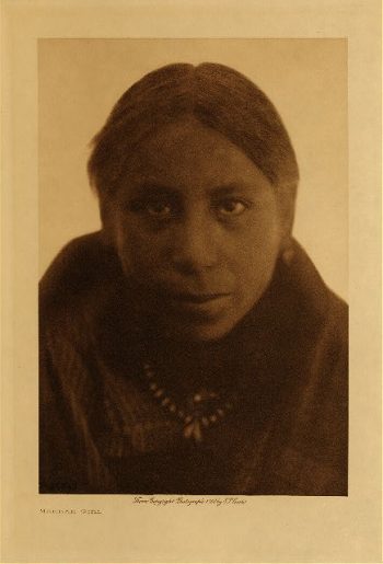 Mandan girl 1908