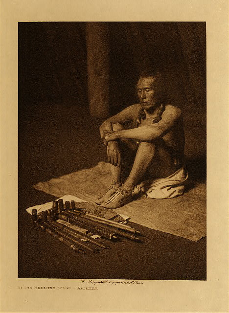 In the medicine-lodge (Arikara) 1908