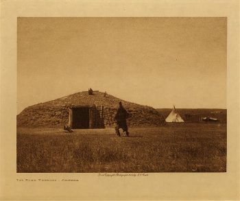 The bear emerges (Arikara) 1908