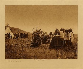 Atsina scalp dance 1908