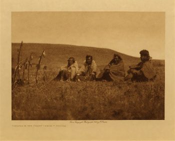 Singing in the crazy dance (Atsina) 1908