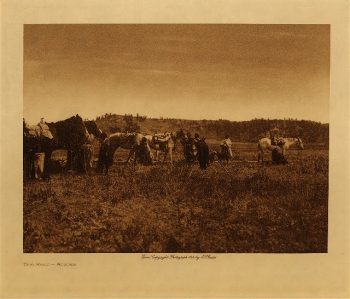 The halt (Atsina) 1908