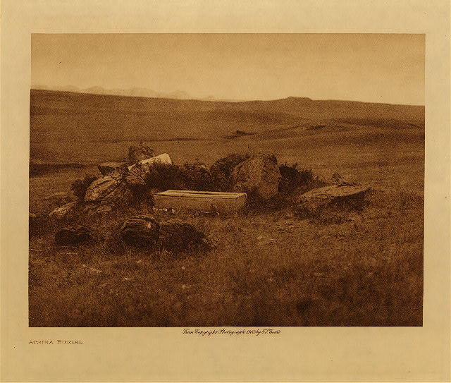Atsina burial 1908