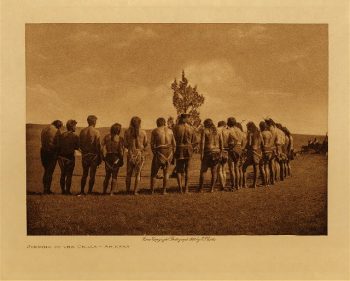 Singing to the cedar (Arikara) 1908