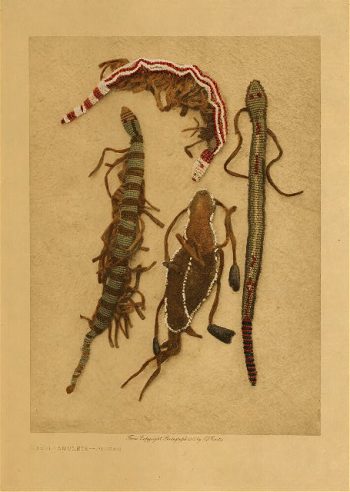 Navel-amulets (Piegan) 1910