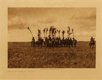 Return with willows (Piegan) 1910