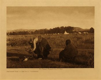 Offering pipe to the skull (Cheyenne) 1911