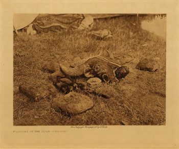 Beginning of the altar (Cheyenne) 1900