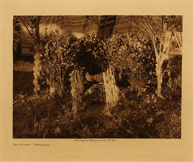 The altar (Cheyenne) 1905