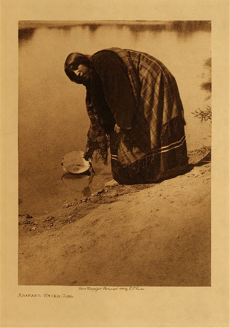 Arapaho water girl 1910