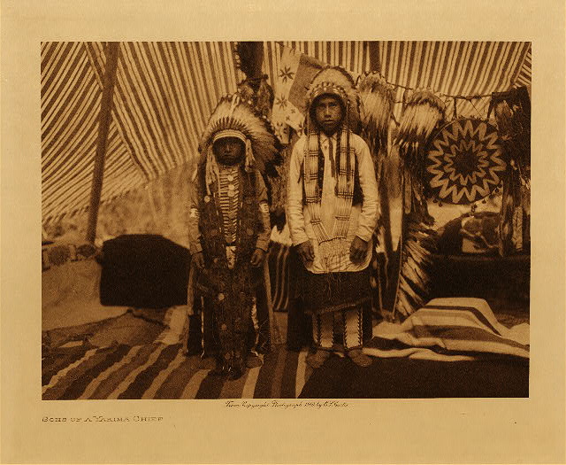 Sons of a Yakima chief 1910