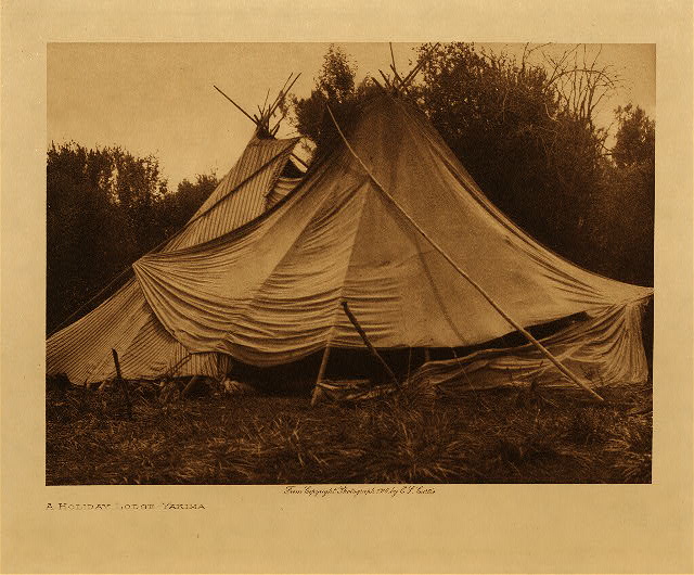 A holiday lodge (Yakima) 1910