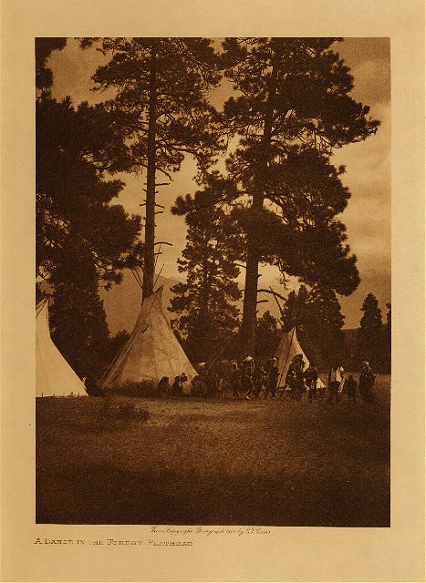 A dance in the forest (Flathead) 1910