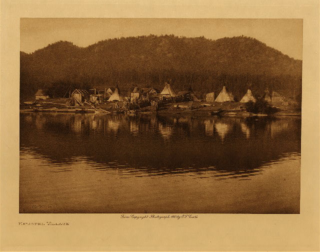 Kalispel village 1910