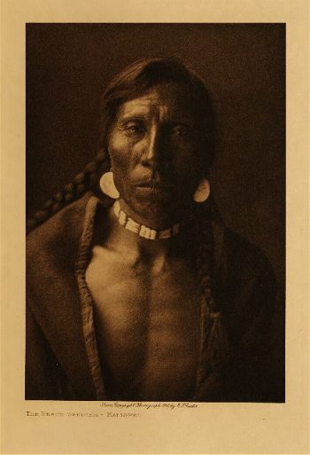 The peace-officer (Kalispel) 1910