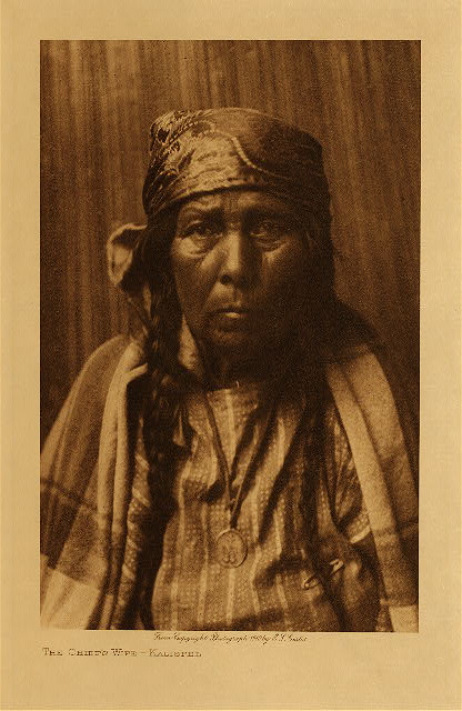The chief's wife (Kalispel) 1910