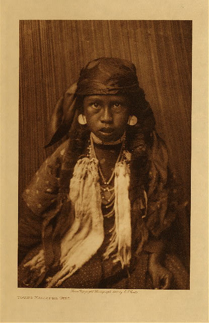 Young Kalispel girl 1910