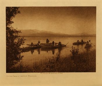 On the Pend d'Oreille (Kalispel) 1910