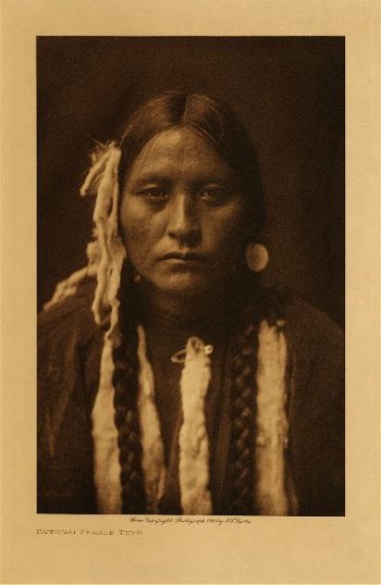 Kutenai female type 1910