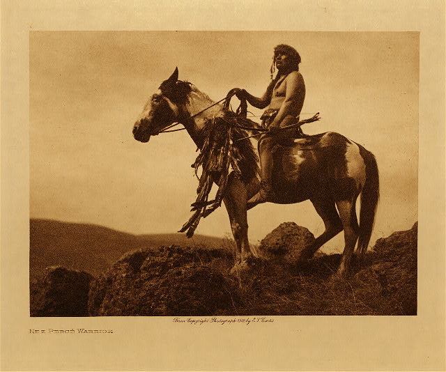 Nez Perce warrior 1910