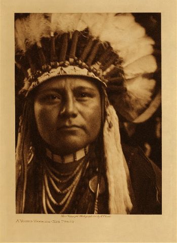 A young warrior (Nez Perce) 1910