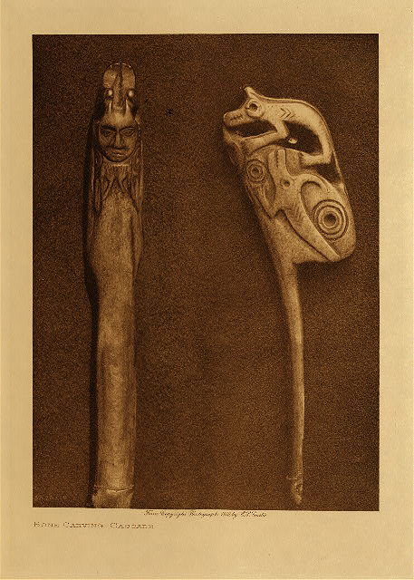 Bone carving (Cascade) 1910