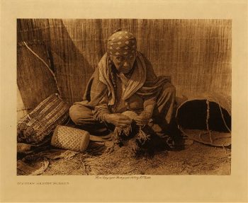 Wishham basket worker 1909