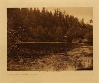 At the site of the Wahla (Cascade) 1910