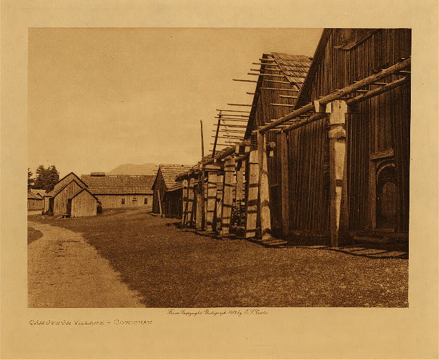 Qamutsun village (Cowichan) 1912