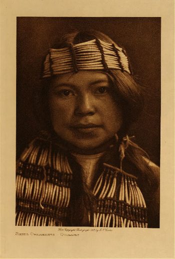 Shell ornaments (Quinault) 1912